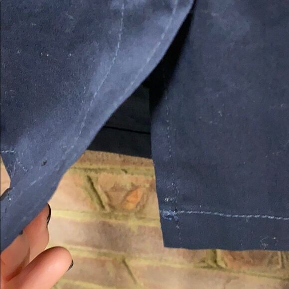 C’ESTTOI Navy Full-Zip-Snap Utility Jacket - Picture 6 of 8